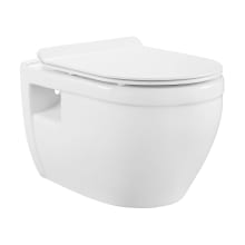 Ivy Wall Mounted Elongated Toilet Bowl Only - Seat Included