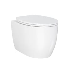 Classe Wall Mounted Elongated Toilet Bowl Only - Seat Included