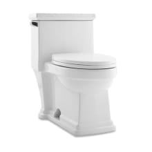 Voltaire 1.28 GPF One Piece Elongated Toilet with Left Hand Lever - Seat Included
