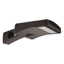 Single Light 4-7/8" Tall Integrated LED Commercial Flood Light with Type V Distribution - 5000K / 17900 Lumens