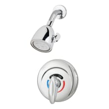 1.5 GPM Shower Faucet and Valve Trim with Safety Stops