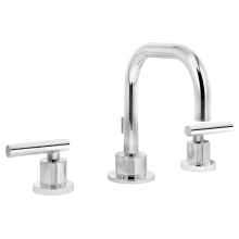 Dia 0.5 (GPM) Widespread Bathroom Faucet with Pop-Up Drain Assembly