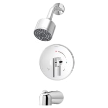 Dia Tub and Shower Trim Package with 1.5 GPM Single Function Shower Head