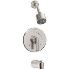 Dia Tub and Shower Trim Package with 1.5 GPM Single Function Shower Head