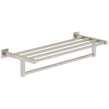 Duro 22" Single Rail Towel Bar with Shelf