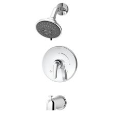 Elm Tub and Shower Trim Only Package with Multi Function Shower Head and Single Lever Handle - Less Rough In Valve