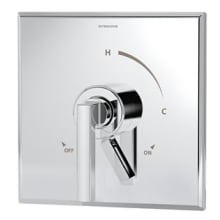 Duro Dual Function Pressure Balanced Valve Trim Only with Double Lever Handle and Volume Control - Less Rough In