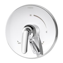 Elm Pressure Balanced Valve Trim Only with Single Lever Handle and Volume Control - Less Rough In