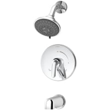Elm Tub and Shower Trim Package with 1.5 GPM Multi Function Shower Head
