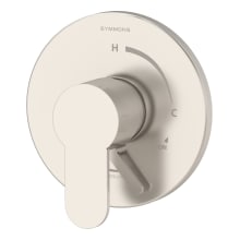 Identity Dual Function Pressure Balanced Valve Trim Only with Double Lever Handle and Volume Control - Less Rough In