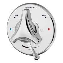 Origins Pressure Balanced Valve Trim Only with Single Dial Handle and Volume Control - Less Rough In