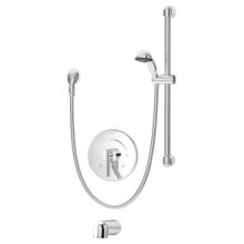 Dia Tub and Shower Trim Package with Single Function Hand Shower and Temptrol Pressure-Balancing Valve Technology
