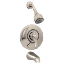 Allura Tub and Shower Trim Package with 1.75 GPM Multi Function Shower Head