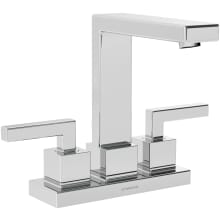 Duro 1.0 GPM Centerset Bathroom Faucet with Pop-Up Drain Assembly