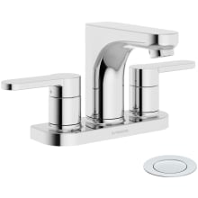Identity 1.0 GPM Centerset Bathroom Faucet with Push Pop Drain Assembly