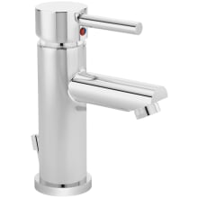 Dia 1.0 GPM Single Hole Bathroom Faucet with Pop-Up Drain Assembly