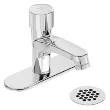SCOT 0.5 GPM Single Hole Bathroom Faucet - Includes Escutcheon Plate and Grid Drain