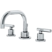 Dia 1.0 GPM Dual Handle Widespread Bathroom Faucet with Push Button Drain Assembly