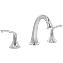 Elm 1.0 GPM Widespread Bathroom Faucet with Push Pop Drain Assembly