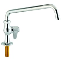 4.76 GPM Single Hole Single Temperature 8-3/8" Deck Mounted Utility Faucet with 8-1/8" Swing Nozzle