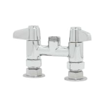 4" Deck Mounted Utility Faucet with Lever Handles - Less Spout