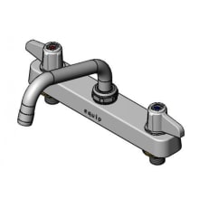 5.03 GPM 8"W Deck Mounted Utility Faucet - Includes Lever Handles