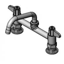 5.03 GPM 8"W Deck Mounted Utility Faucet with 6" Swing Nozzle