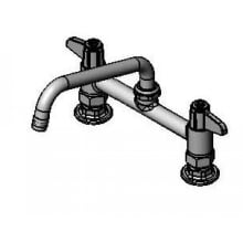 5.27 GPM 8"W Deck Mounted Utility Faucet with 8" Swing Nozzle