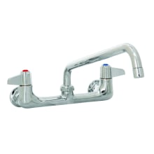 5.2 GPM 8"W Wall Mounted Utility Faucet with 10" Swing Nozzle