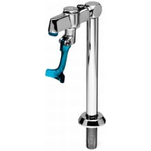 8" Deck Mounted Retro Push Back Design Glass Filler with Adjustable Flange, Self-Closing Arm and 1/2" NPT Male Shank