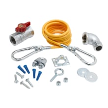 Installation Kit - Includes Street Elbow, Ball Valve and Restraining Cable with Mounting Hardware