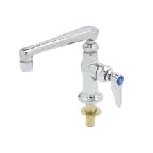 2.2 GPM Deck Mounted Single Hole Single Temperature Faucet with Compression Cartridge - Includes Lever Handle and Cast Spout