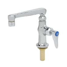 2.2 GPM Deck Mounted Single Hole Single Temperature Faucet with Ceramic Cartridge - Includes Lever Handle and Cast Spout
