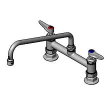 10.45 GPM Deck Mounted Bridge Utility Faucet - Includes Lever Handles