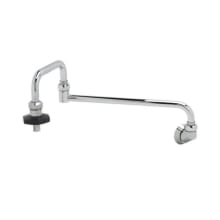 12.3 GPM Wall Mounted Single Hole Pot Filler