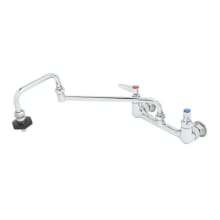 9.55 GPM Wall Mounted Bridge Pot Filler