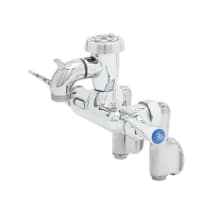 14.37 GPM Wall Mounted Bridge Service Sink Faucet - Includes Lever Handles and Pail Hook Spout