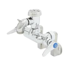 14.37 GPM Wall Mounted Bridge Mixing Faucet - Includes Lever Handles