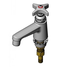 2.2 GPM Deck Mounted Single Hole Single Temperature Basin Faucet - Includes Cross Handle