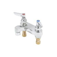 2.2 GPM 4" Centerset Deck Mounted Lavatory Faucet with Integral Spout with Vandal Resistant Aerator