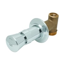 Concealed Straight Valve with Slow Self Closing Valve and Vandal Resistance