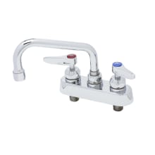 2.2 GPM 4"W Deck Mounted Utility Faucet with 6" Swing Nozzle and Ceramic Cartridge