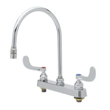 2.2 GPM 8"W Deck Mounted Bar Faucet with 8-13/16" Swivel Gooseneck Spout