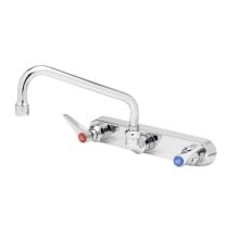 2.2 GPM 8"W Wall Mounted Utility Faucet with 10" Swing Nozzle