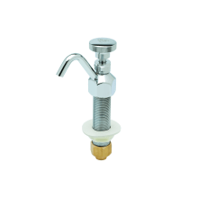 Dipperwell Deck Mounted Faucet with Chrome Plated Knob