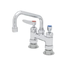 9.8 GPM Deck Mounted Bridge Mixing Faucet - Includes Lever Handles