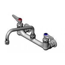 10.5 GPM Wall Mounted Bridge Mixing Faucet - Includes Lever Handles