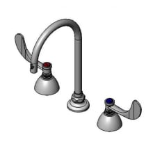 1.0 GPM 8" Concealed Deck Mounted Lavatory Faucet with 5-11/16" Swivel Gooseneck Spout - Includes Wristblade Handles