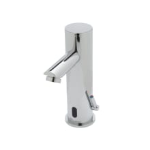 0.5 GPM 8-5/16"H Single Hole Deck Mounted Electronic Sensor Lavatory Faucet with Integral Spout and Temperature Mixing Handle