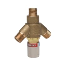 Thermostatic Mixing Valve with 1/2" NPSM Male Fittings